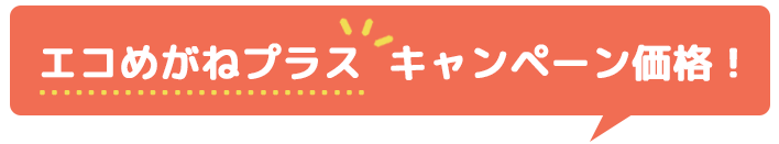 エコめがねプラス キャンペーン価格
